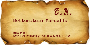 Bottenstein Marcella névjegykártya